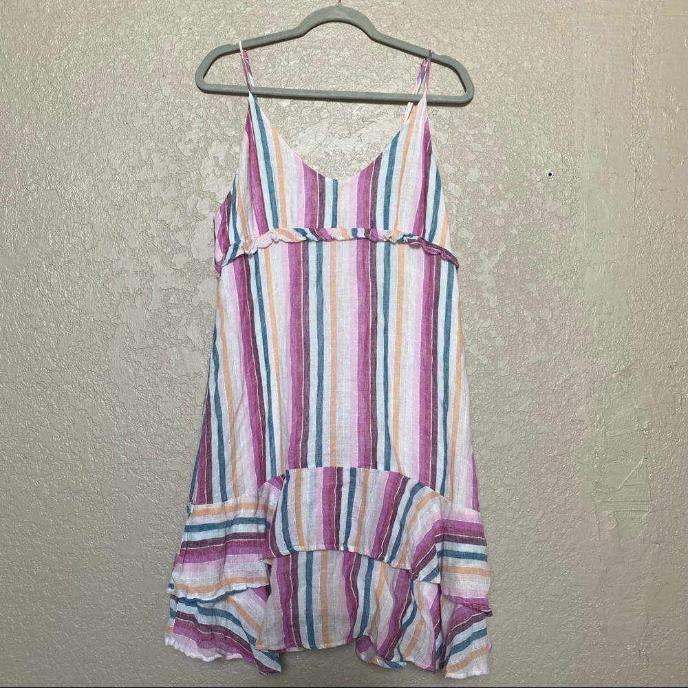 Rails Martins Avila Striped Linen Blend Mini Dress - image 4